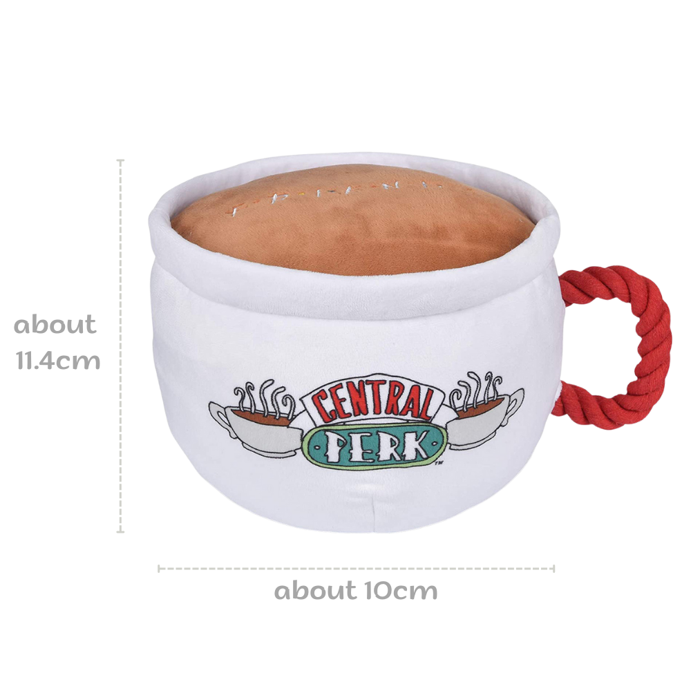 Dog Toy Central Perk Coffee Cup