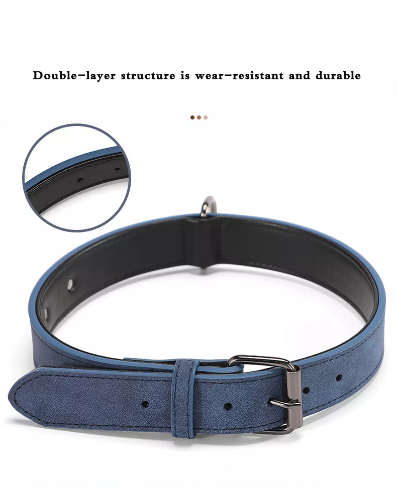 Dog & Cat Leatherette Collar