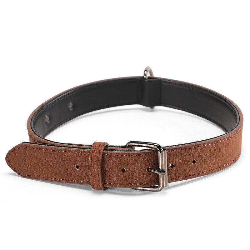 Dog & Cat Leatherette Collar