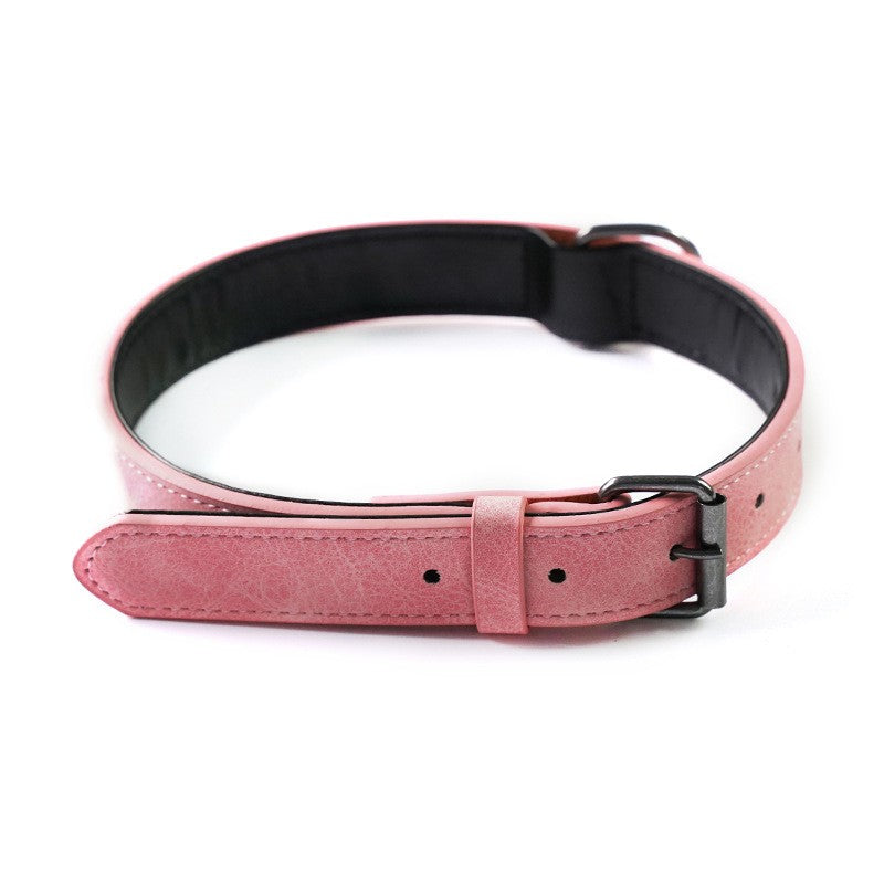 Dog & Cat Leatherette Collar